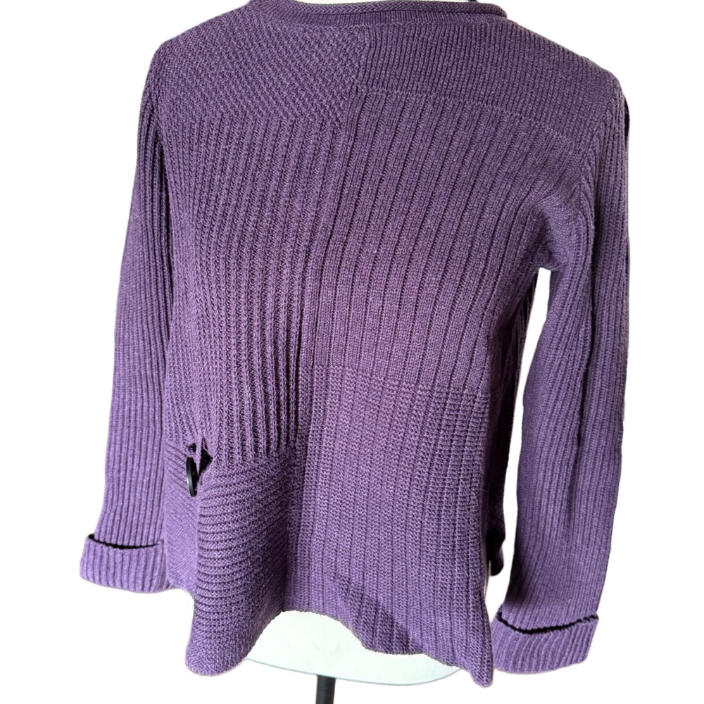 Habitat XS Purple Women's Knit Sweater